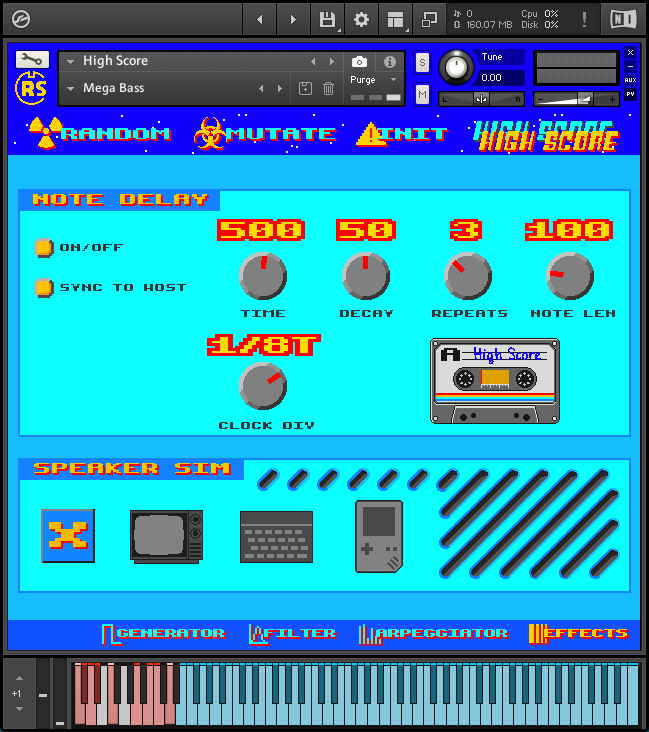 High Score - Kontakt Player Library