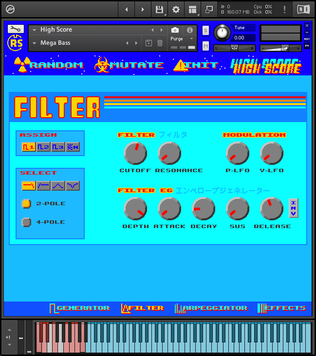 High Score - Kontakt Player Library