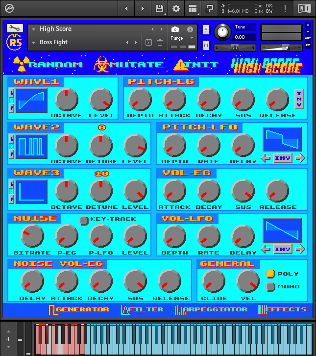 High Score - Kontakt Player Library