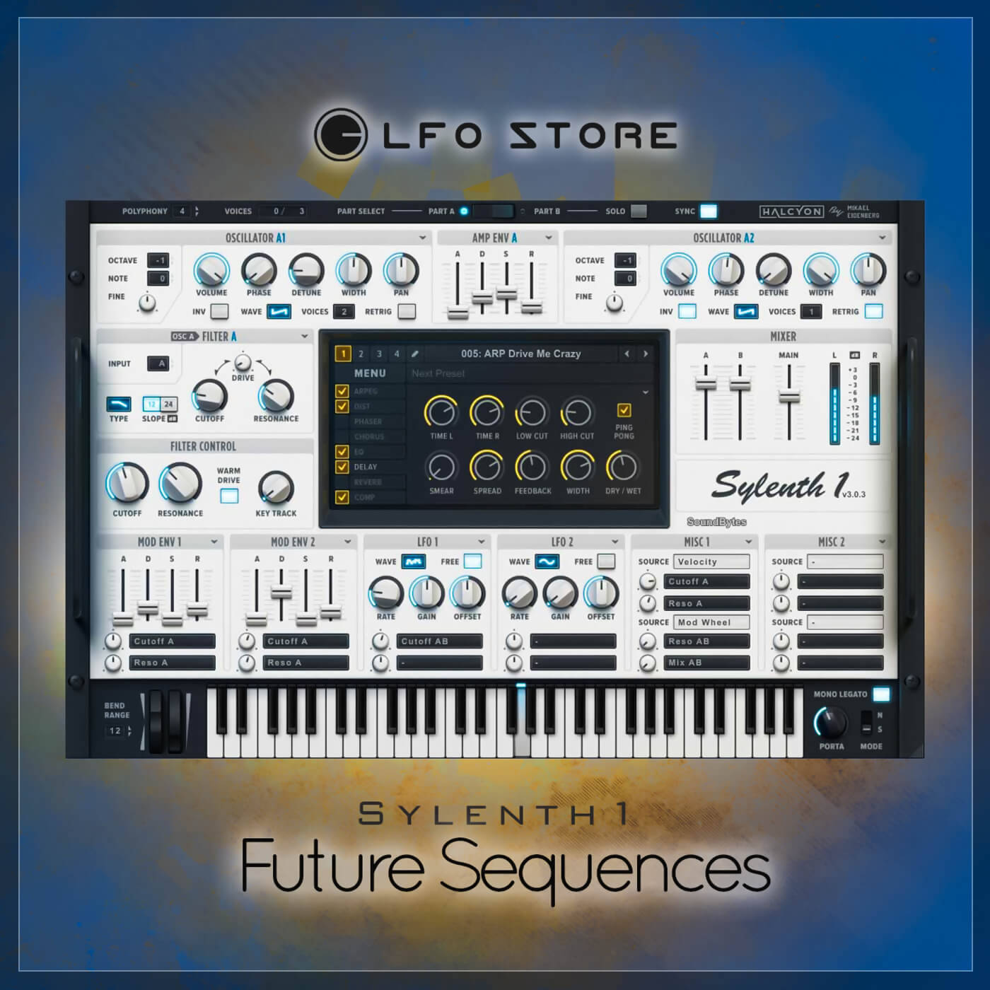 Sylenth1 future sequences and Arps, next level electro presets for Lennar digital sylenth1