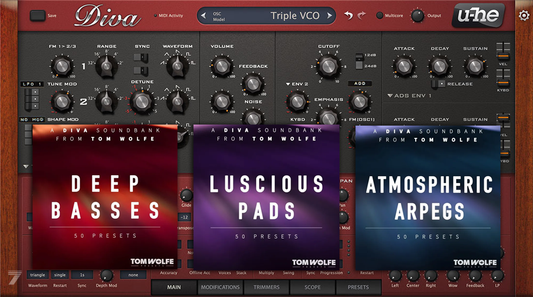 U-he - Diva - (Tom Wolfe Bundle)