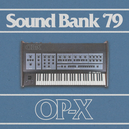 ソニックプロジェクト OP-X Pro-II - サウンドバンク '79 